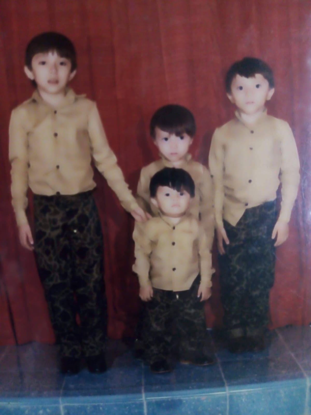 Roger y Rosy en su boda